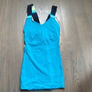 LULULEMON blue tank top!!
